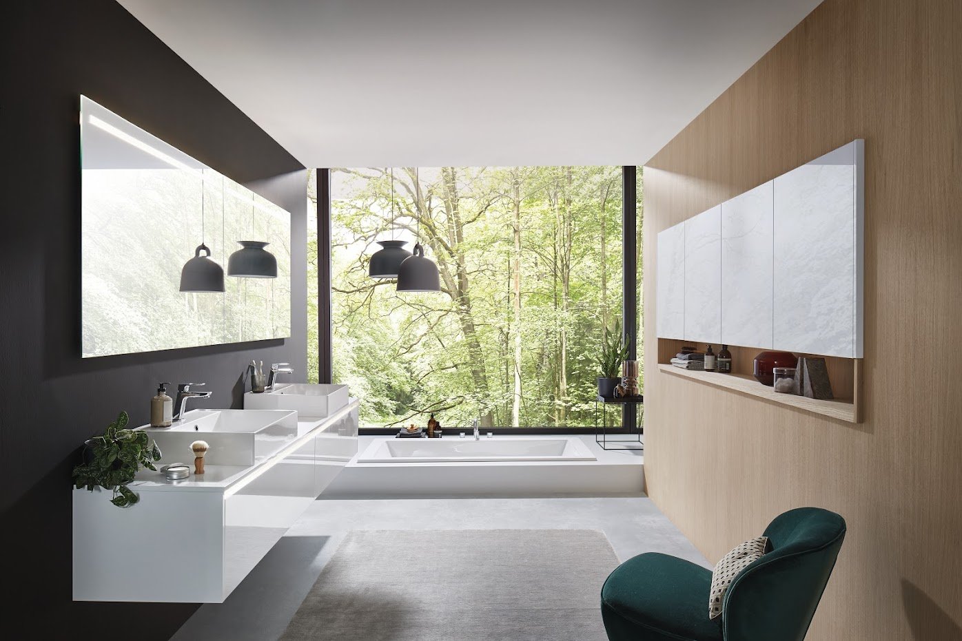 Baños tipo spa: un refugio de relajación