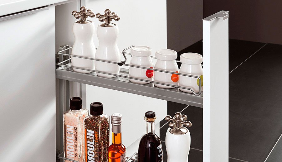 Las mejores soluciones para almacenamiento en cocinas y baños