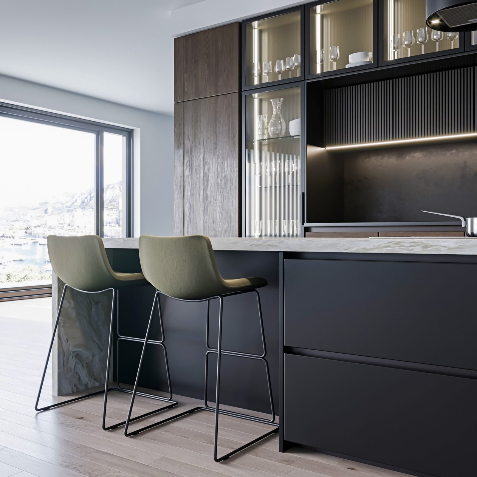 El poder del mobiliario modular en cocinas y baños pequeños