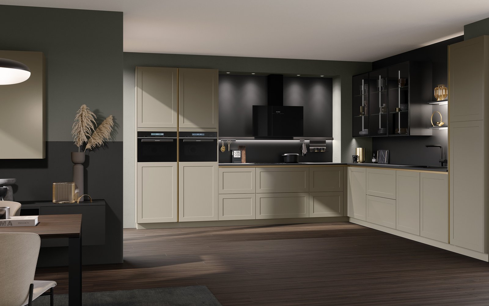 Cocinas abiertas: diseño funcional y estilo en armonía